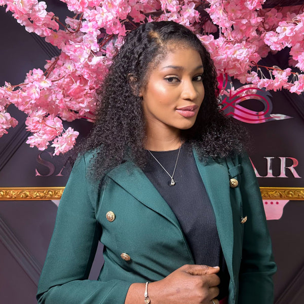 16inch 360 4c Kinky Curly HD Wig