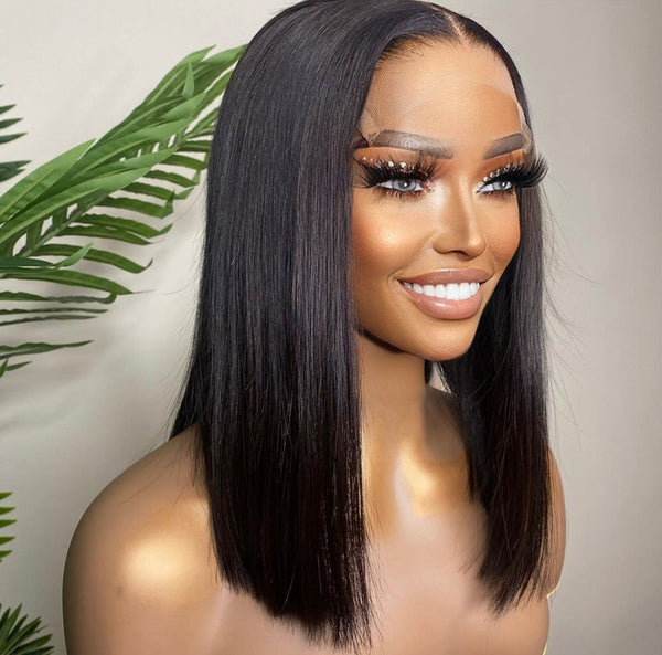 16” Straight Peruvian 5X5 Wig